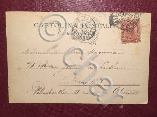 Cartolina Ricordo di Milano - Veduta d'Assieme con L'Arco Della …