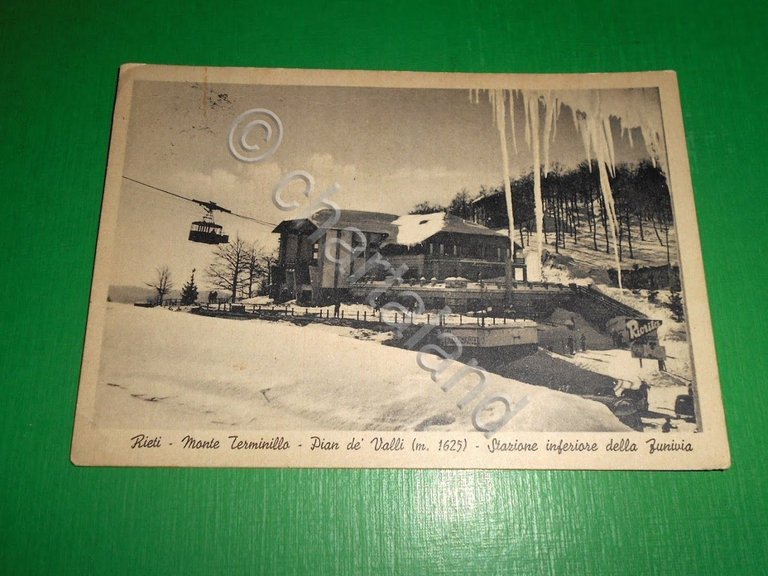 Cartolina Rieti - Monte Terminillo - Pian de' Valli - …