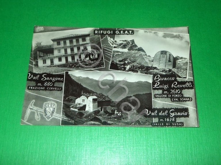 Cartolina Rifugi - Val Sangone - Cervelli - Val del …