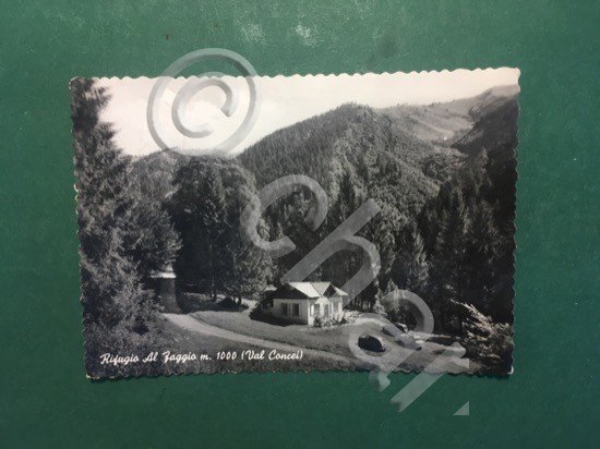 Cartolina Rifugio Al Faggio - Val Concei - 1959