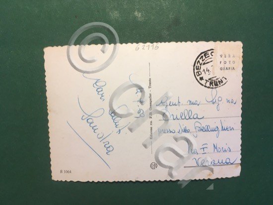 Cartolina Rifugio Al Faggio - Val Concei - 1959