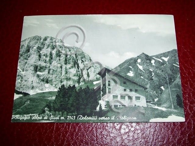 Cartolina Rifugio Alpe di Siusi verso il Molignon 1973 | Immagine principale