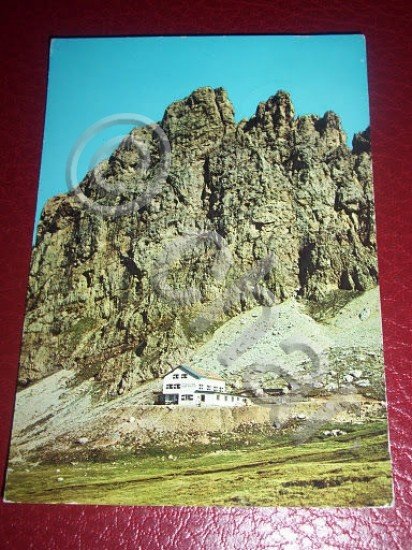 Cartolina Rifugio Alpe di Tires verso i Denti di Terra …