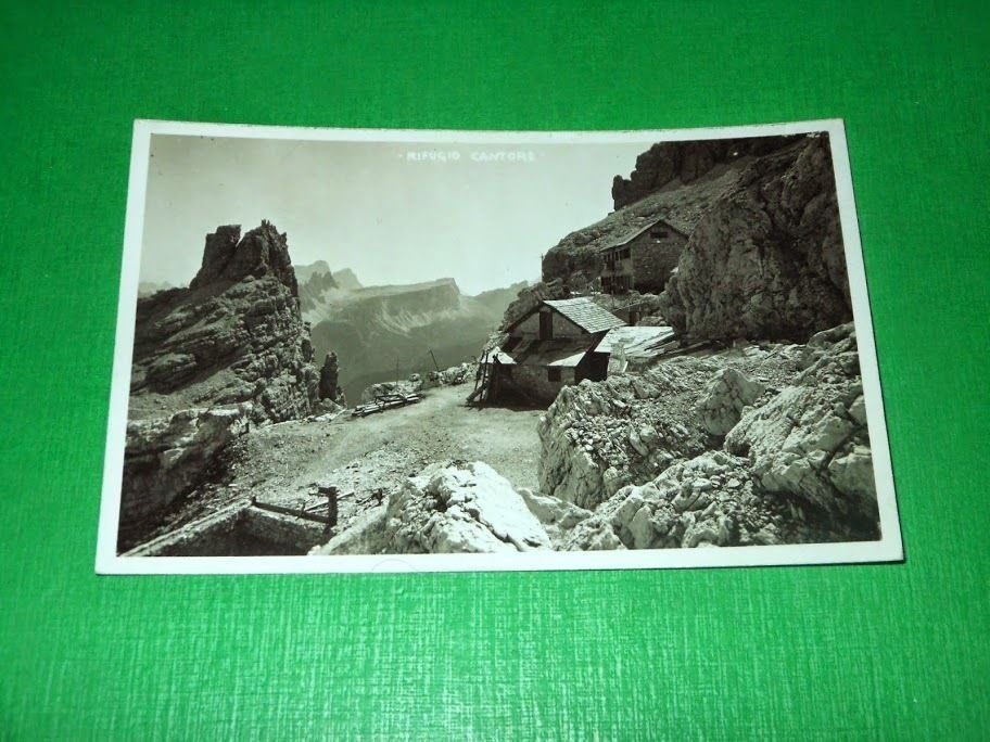 Cartolina Rifugio Cantore - Cortina d' Ampezzo 1935 ca.