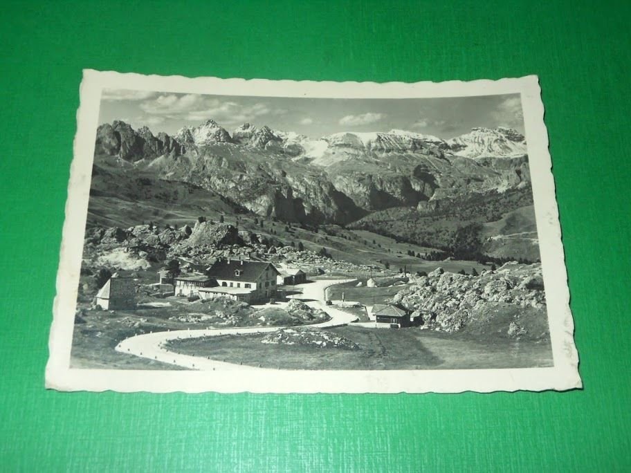 Cartolina Rifugio Passo Sella verso le Olde - Dolomiti 1940 …