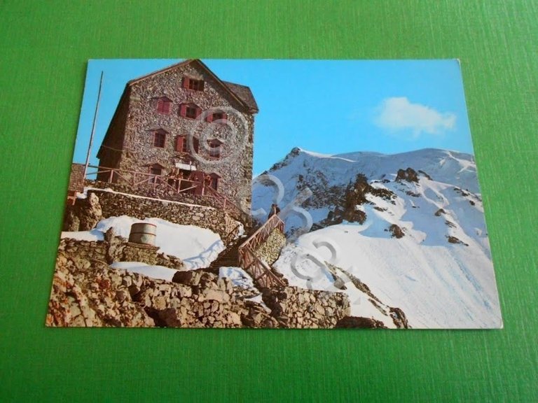 Cartolina Rifugio Payer - Cima Ortles ( Bolzano ) 1970.
