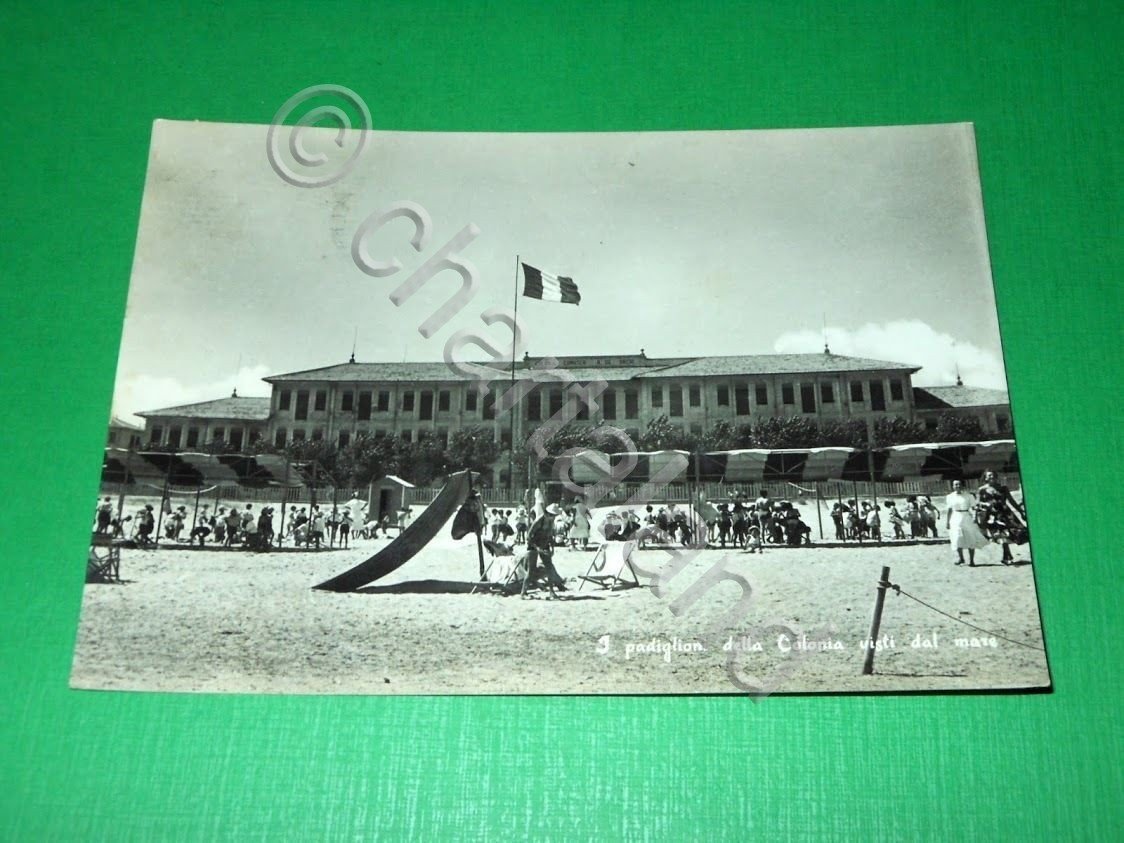 Cartolina Rimini - Colonia Comasca A. De Orchi 1960.