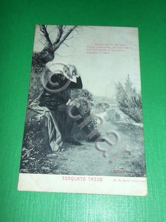 Cartolina Ritratto del poeta Torquato Tasso ( 1544 - 1595 …