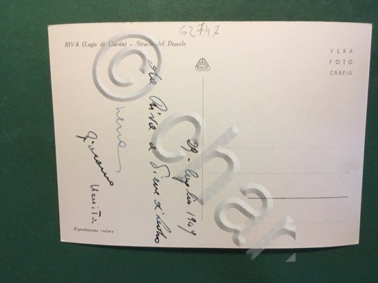 Cartolina Riva - Lago Di Garda - Strada del Ponale …