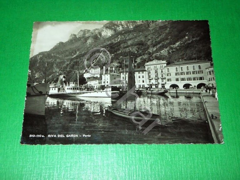 Cartolina Riva del Garda - Porto 1953