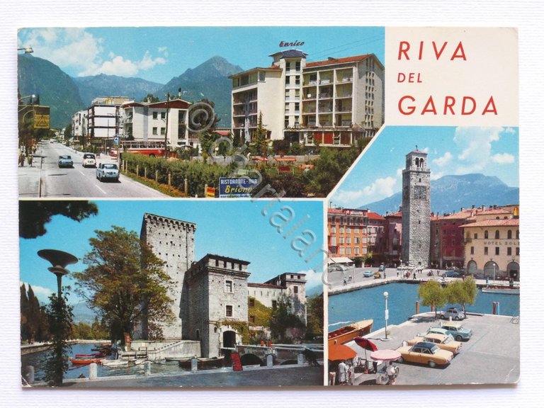 Cartolina Riva del Garda - Varie vedute - 1965 ca.