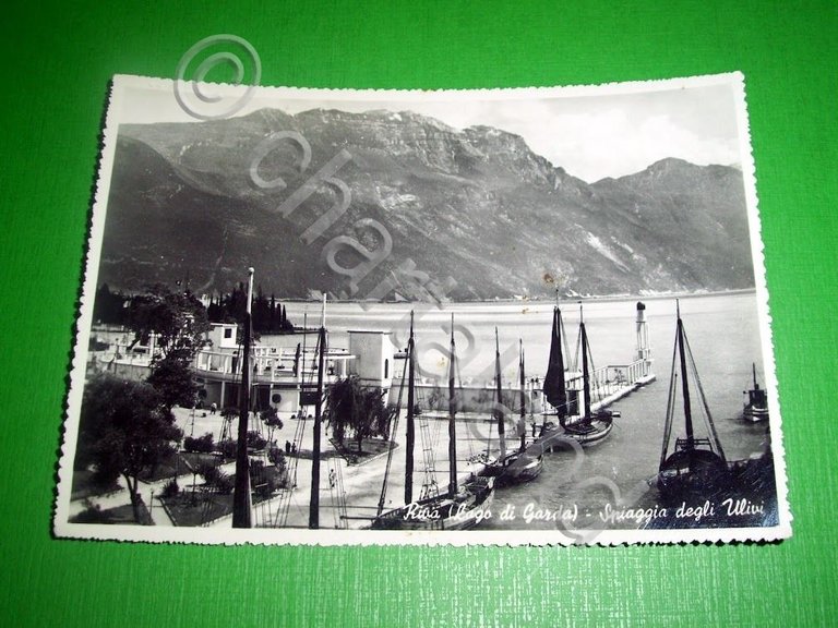 Cartolina Riva ( Lago di Garda ) - Spiaggia degli …