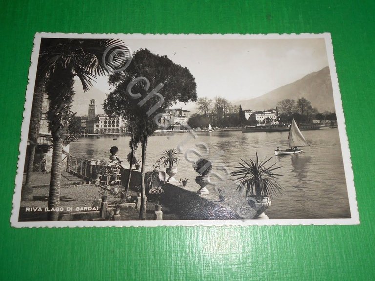 Cartolina Riva ( Lago di Garda ) - Veduta 1940 …
