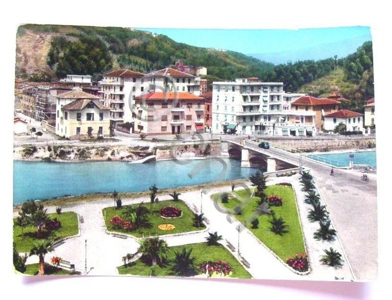 Cartolina Riva Trigoso - Giardini 1965 ca.
