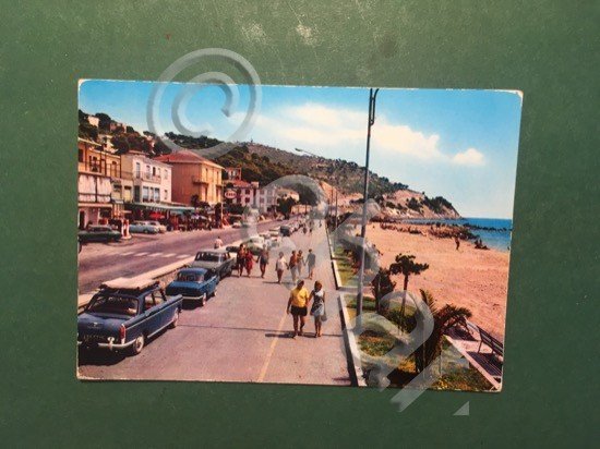 Cartolina Rivera Dei Fiori - Andora - Lungomare - 1970