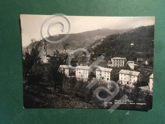 Cartolina Riviera degli Olivi - Moneglia - Nuovi Caseggiati - …