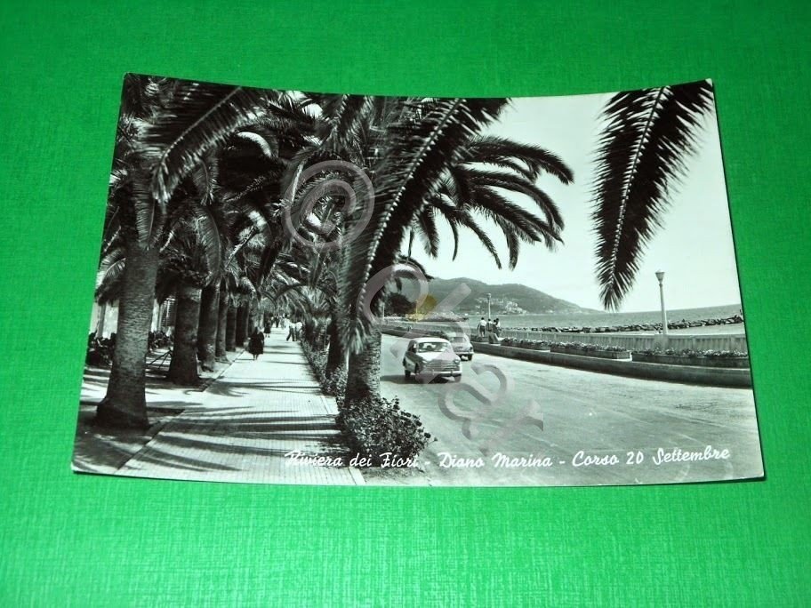 Cartolina Riviera dei Fiori - Diano Marina - Corso 20 …