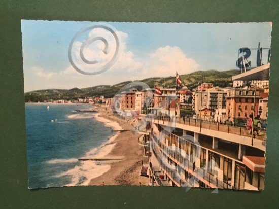 Cartolina Riviera Dei Fiori - Varazze - Kursaal Nautilus e …