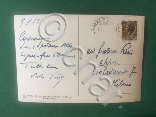 Cartolina Riviera Delle Palme - Finale Ligure - Lungomare - …