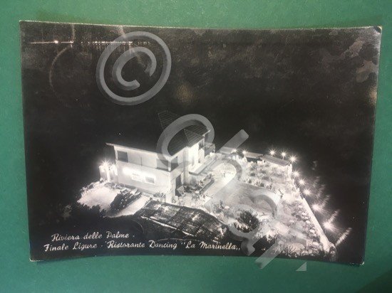 Cartolina Riviera Delle Palme - Finale Ligure - Ristorante Dancing …