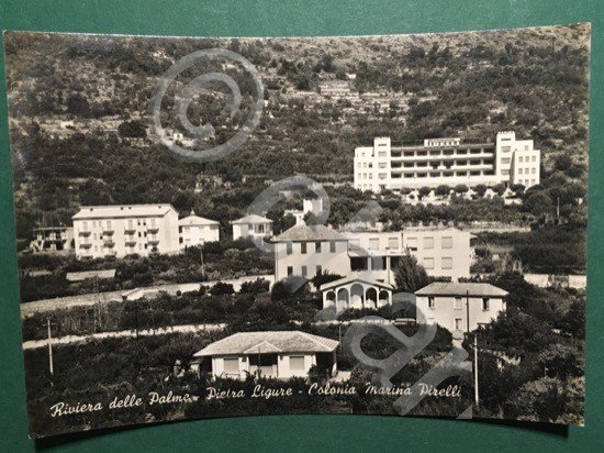 Cartolina Riviera Delle Palme - Pietra Ligure - Colonia Marina …