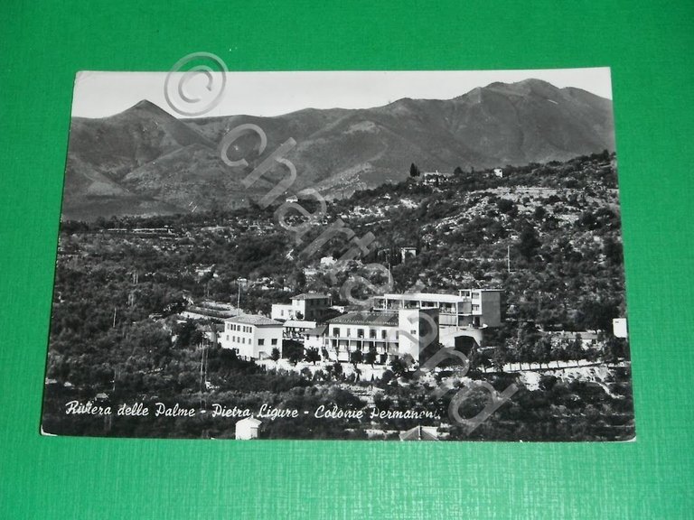 Cartolina Riviera delle Palme - Pietra Ligure - Colonie permanenti …