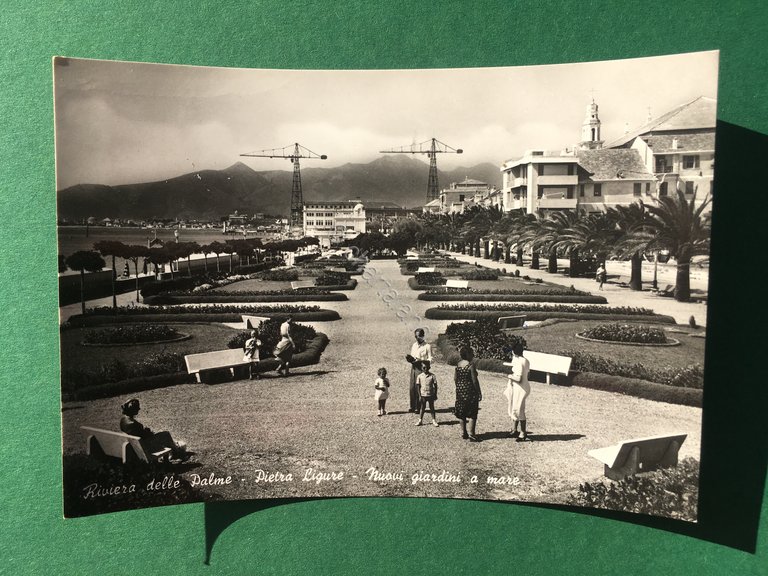 Cartolina Riviera Delle Palme - Pietra Ligure - Nuovi Giardini …