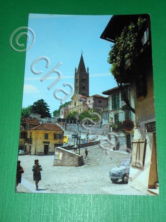 Cartolina Rivoli Torinese - Piazza Bollani - Chiesa Parrocchiale 1967