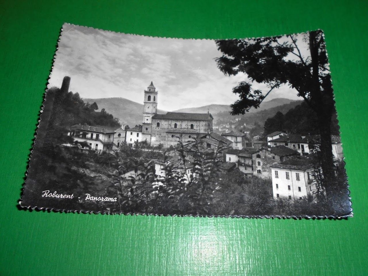 Cartolina Roburent - Panorama 1955.