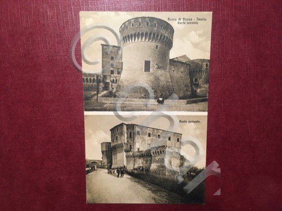 Cartolina Rocca di Dozza - Imola - Porte Levante - …