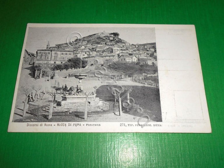 Cartolina Rocca di Papa ( Roma ) - Panorama 1910 …