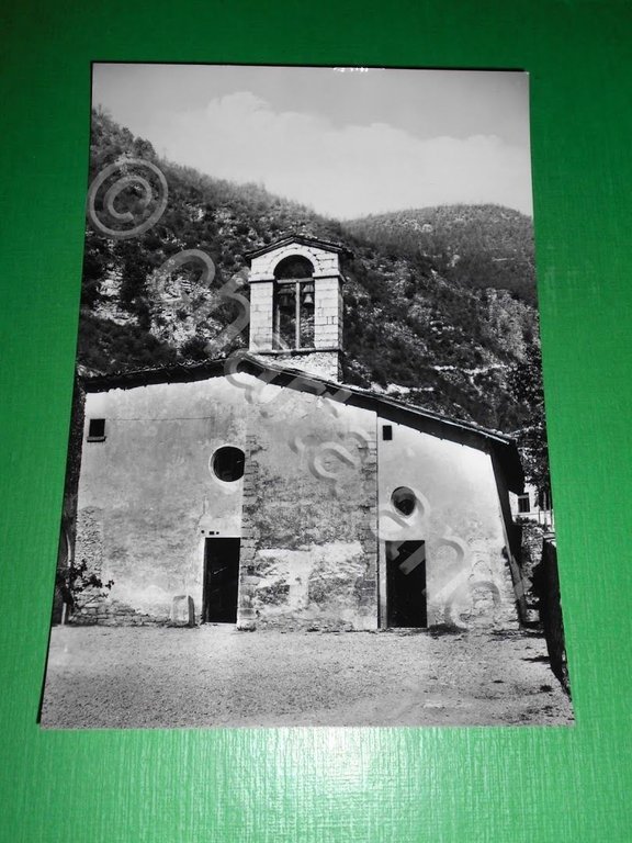 Cartolina Roccaporena di Cascia - Chiesa di S. Montano 1955 …