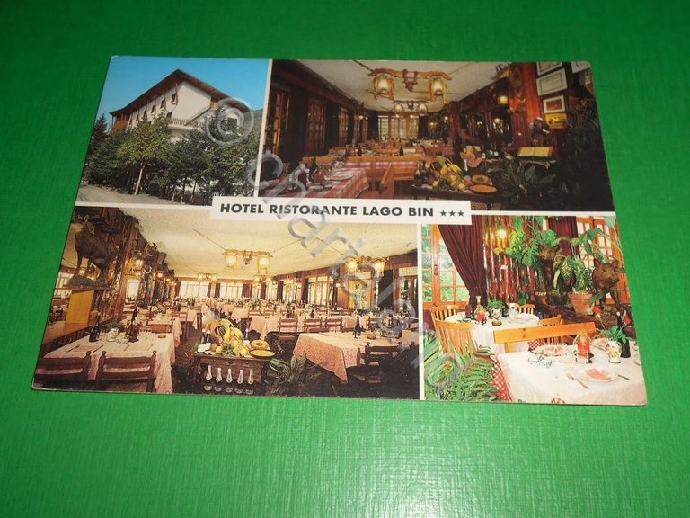 Cartolina Rocchetta Nervina ( Imperia ) - Hotel Ristorante Lago …