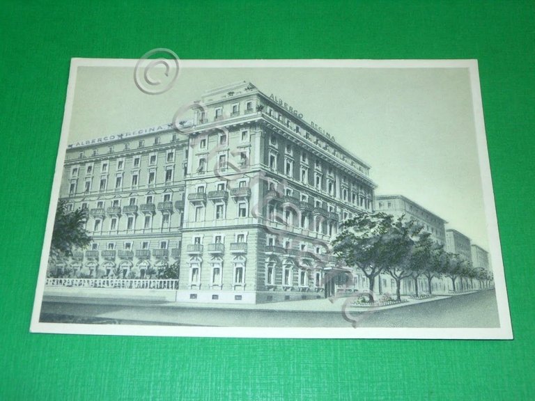 Cartolina Roma - Albergo Regina 1940 ca