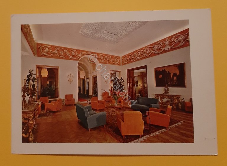 Cartolina Roma - Grand Hotel Continental - 1980