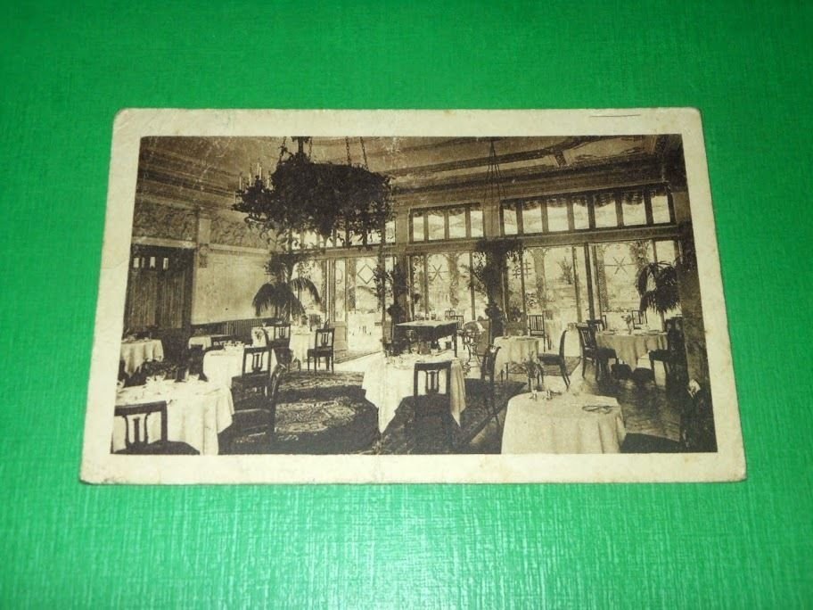 Cartolina Roma - Hotel Plaza - Interno 1929.