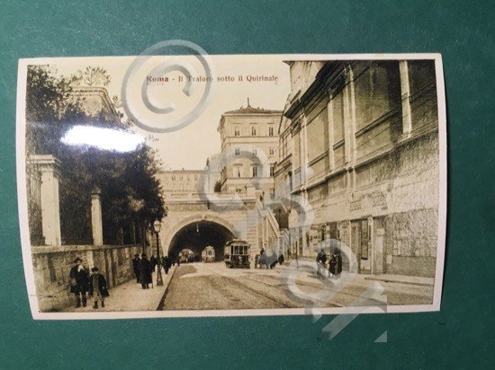 Cartolina Roma - Il Traforo sotto Il Quirinale - Replica …