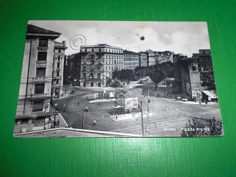 Cartolina Roma - Piazza Fiume 1950 | Immagine Gallery 2