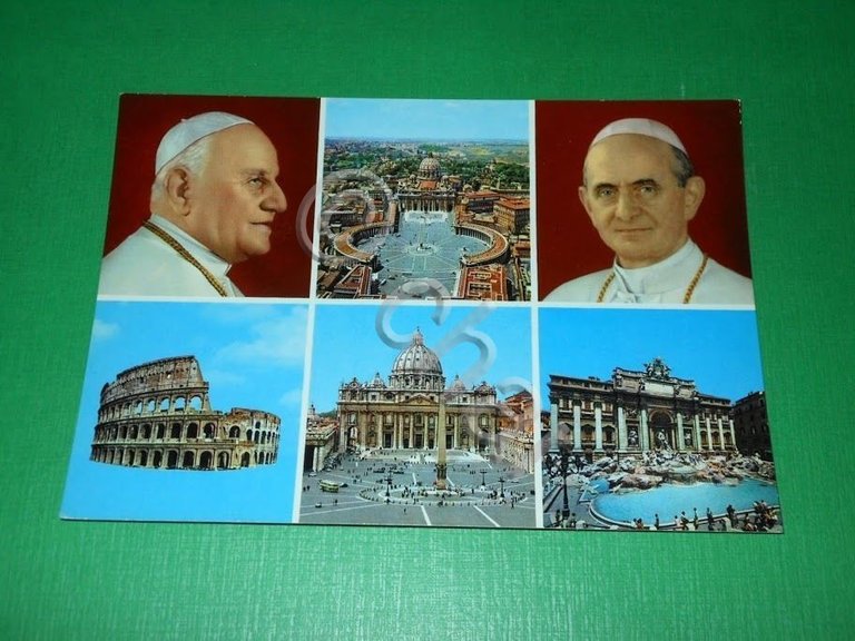 Cartolina Roma - Ricordo - Vedute diverse 1960 ca.