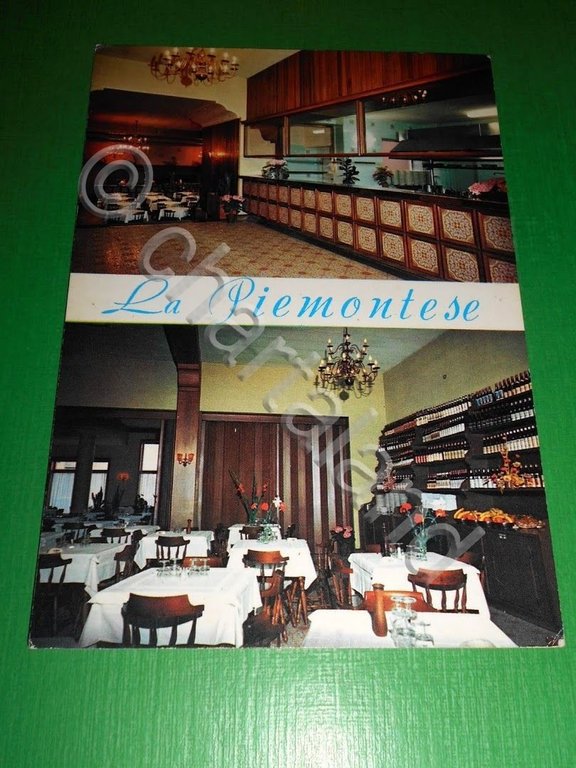Cartolina Roma - Ristorante "La Piemontese" ( Via Baldo degli …