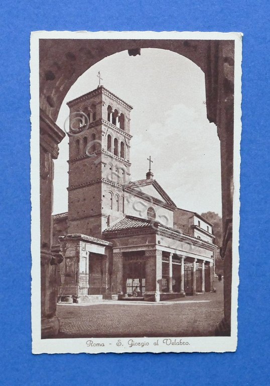 Cartolina Roma - S. Giorgio al Velabro - 1915 ca.