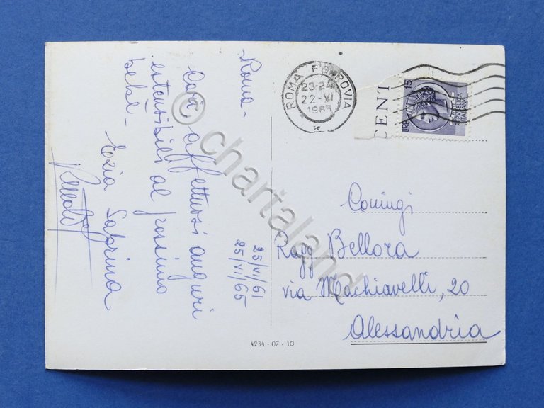 Cartolina Roma - Via dei Fori Imperiali dal Colosseo - …