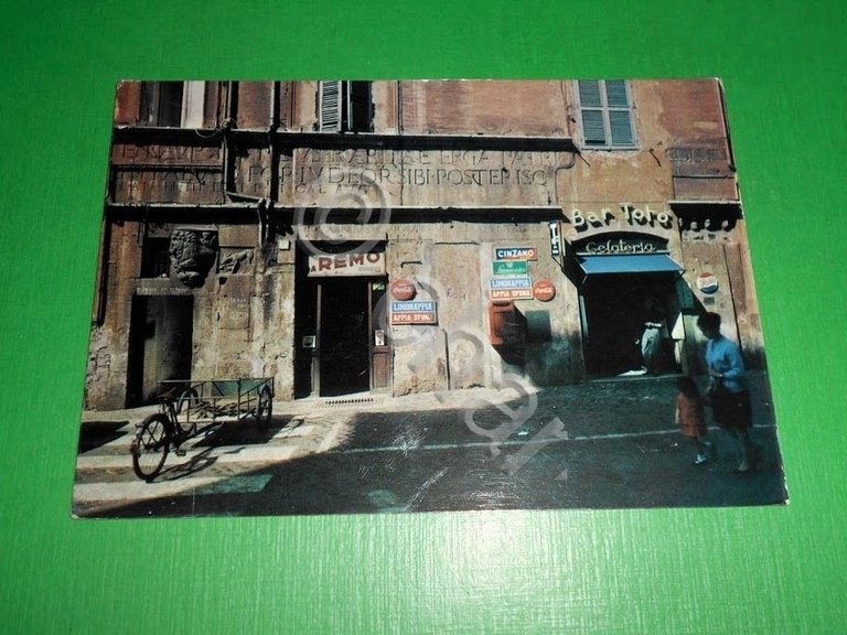 Cartolina Roma - Via del Portico d' Ottavia 1966 | Immagine Gallery 2
