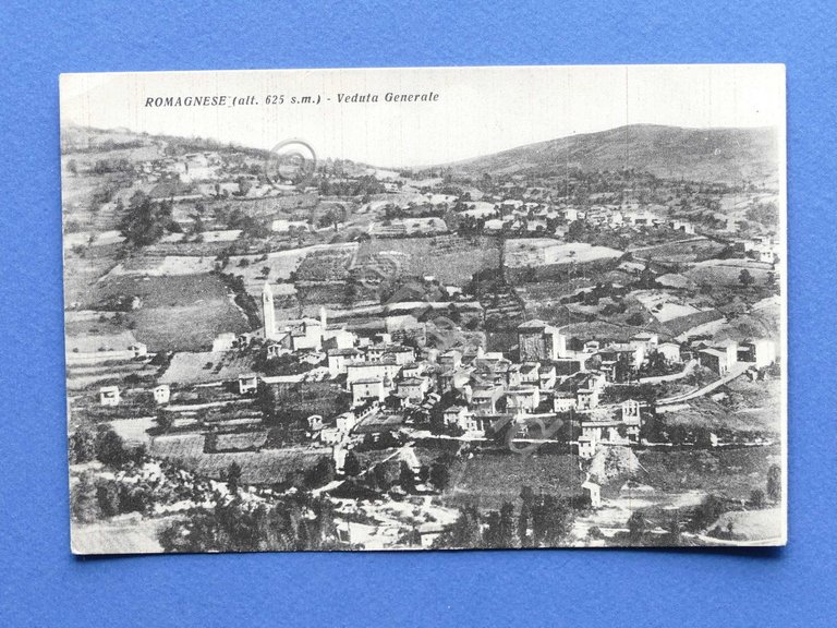 Cartolina Romagnese - Veduta generale - 1953 | Immagine Gallery 3