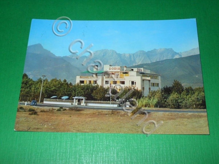 Cartolina Ronchi ( Massa ) - Hotel Doria 1964.