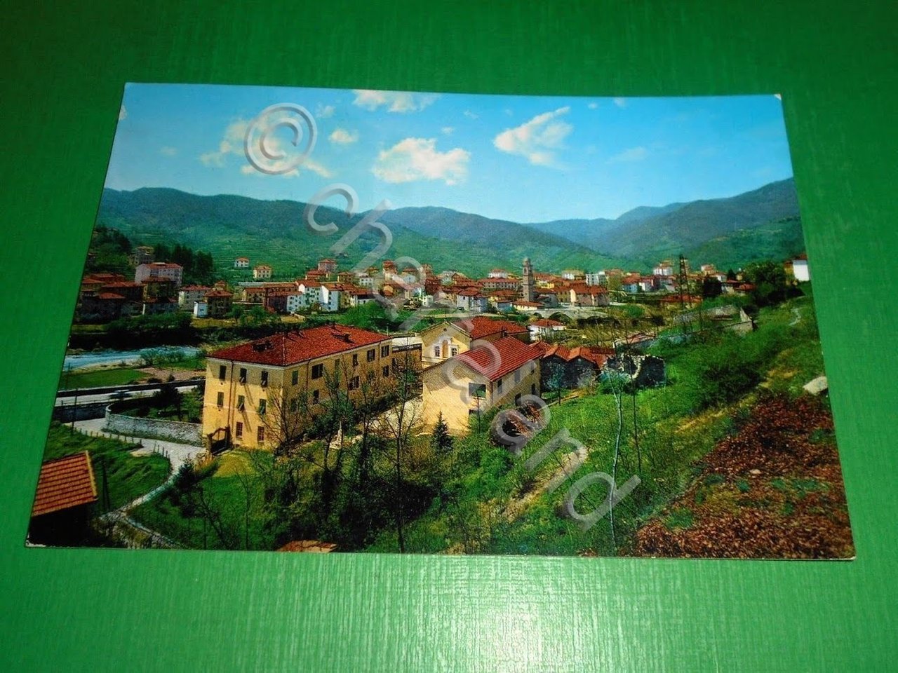 Cartolina Ronco Scrivia - Panorama 1968.