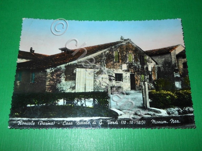 Cartolina Roncole ( Parma ) - Casa Natale di G. …