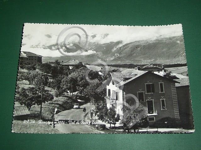 Cartolina Ronzone (Val di Non) - Veduta 1959