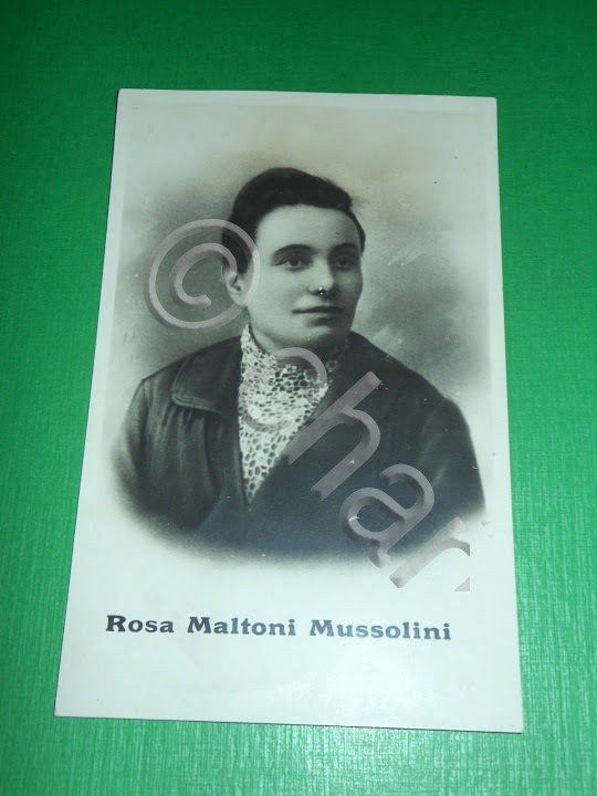 Cartolina Rosa Maltoni Mussolini ( 1858 - 1905 ) - …