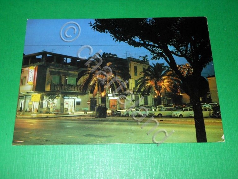Cartolina Roseto degli Abruzzi ( Teramo ) - Piazza della …